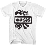 OASIS - SPLATTER LOGO SHIRT