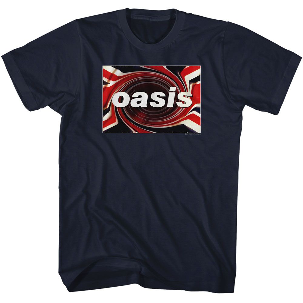 OASIS - UNION JACK LOGO SHIRT