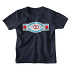 OASIS - TRI COLOR LOGO CHEST YOUTH SHIRT