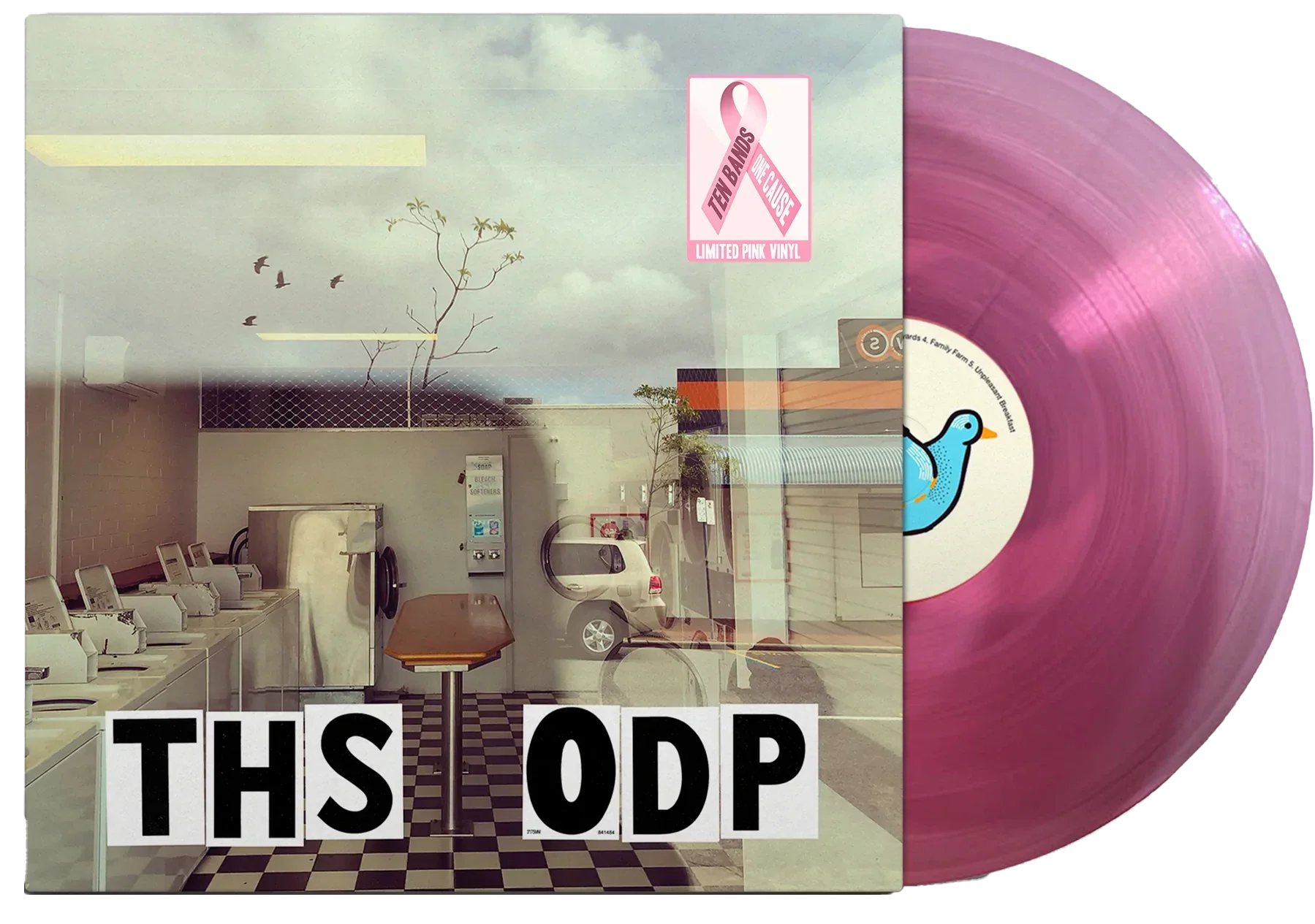 THE HOLD STEADY 'OPEN DOOR POLICY' LP - PINK
