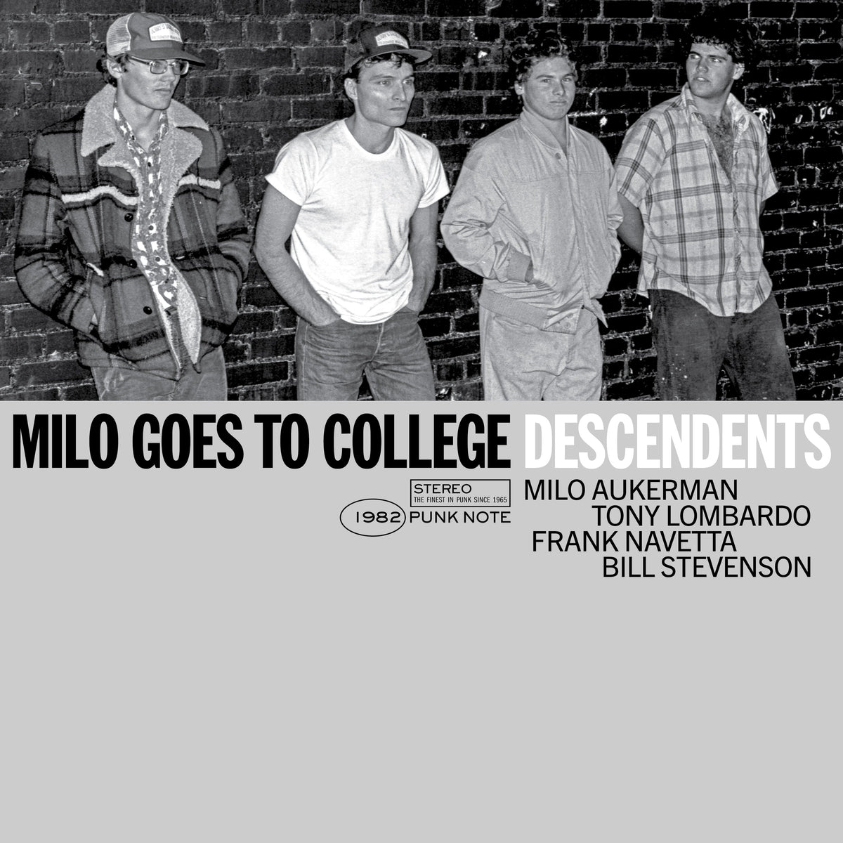 DESCENDENTS'MILO GOES TO COLLEGE' LP (Punk Note Edition)