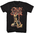 OZZY OSBOURNE - OZZY RED LIGHTNING SHIRT