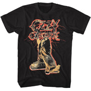 OZZY OSBOURNE - OZZY RED LIGHTNING SHIRT