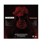 OBSESSION ORIGINAL MOTION PICTURE SOUNDTRACK LP - 'OBSESSION' PEARLESCENT RED