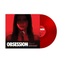 OBSESSION ORIGINAL MOTION PICTURE SOUNDTRACK LP - 'OBSESSION' PEARLESCENT RED