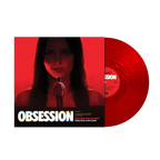 OBSESSION ORIGINAL MOTION PICTURE SOUNDTRACK LP - 'OBSESSION' PEARLESCENT RED