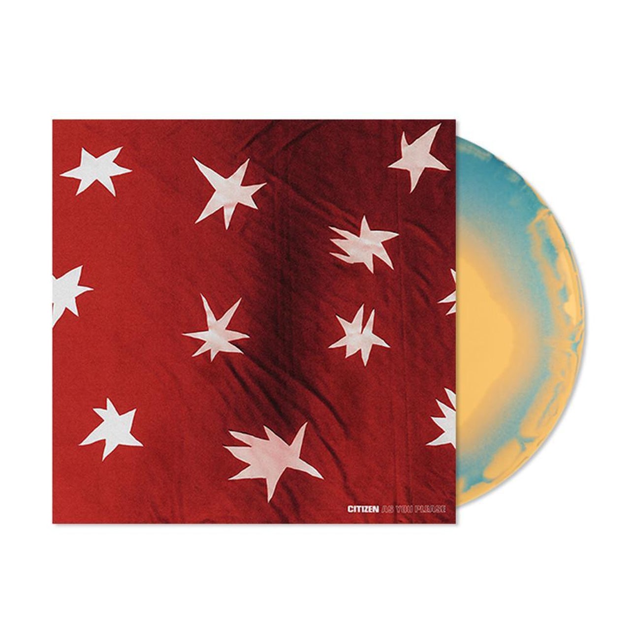 CITIZEN 'AS YOU PLEASE' LP - NEON ORANGE/BLUE/TWISTER