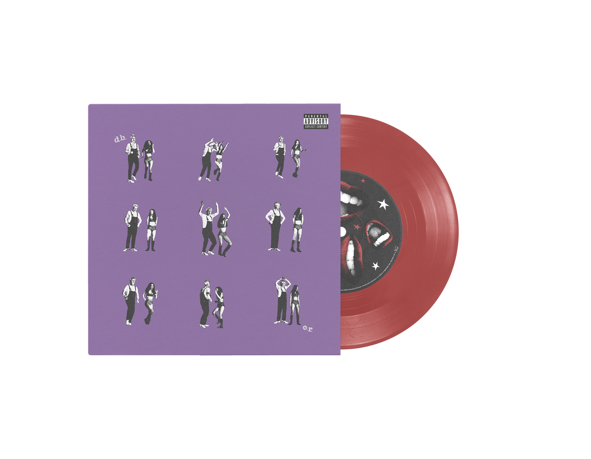 OLIVIA RODRIGO 'DRIVERS LICENSE / BURNING DOWN THE HOUSE ' 7" SINGLE - TRANSLUCENT RED
