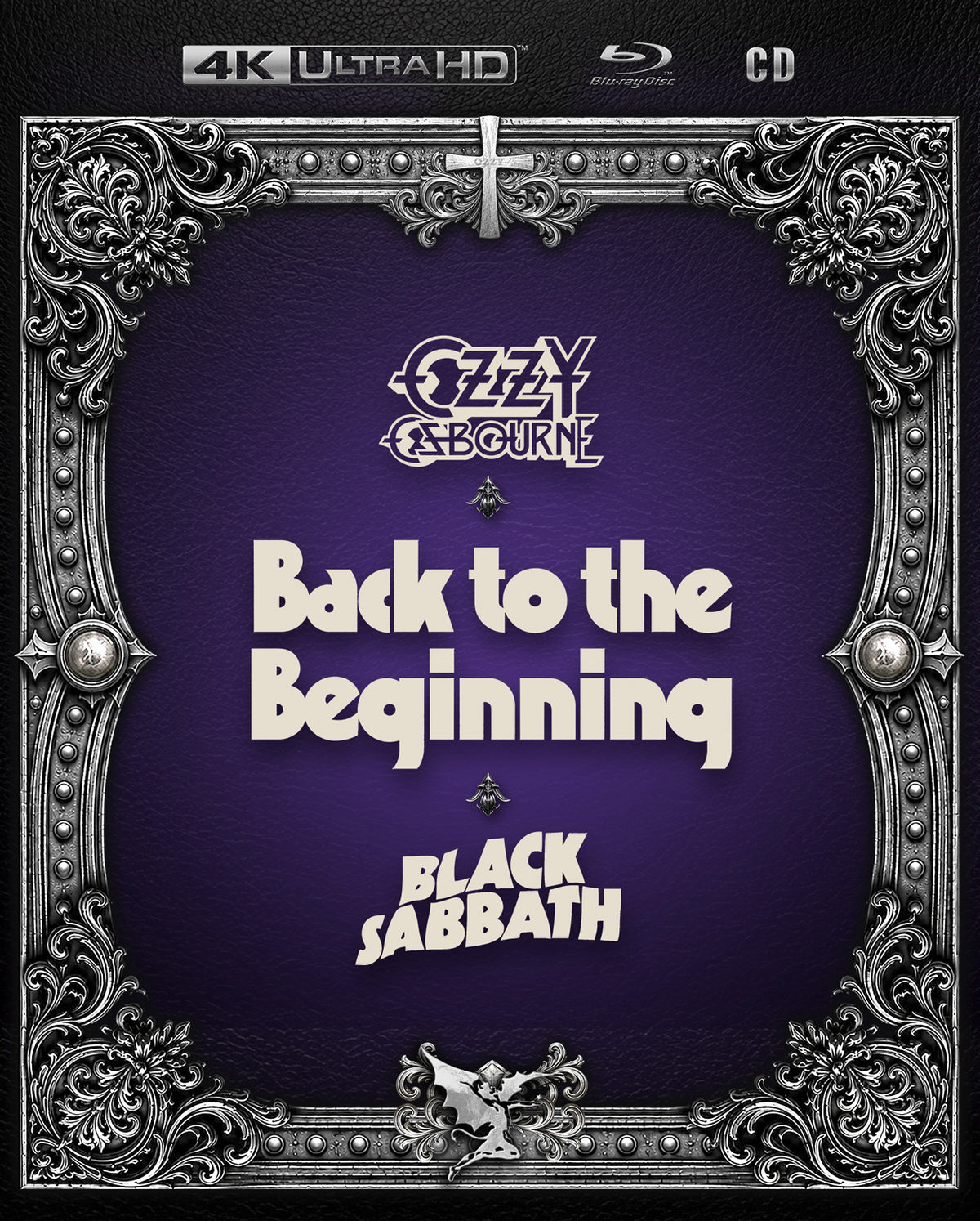 OZZY OSBOURNE & BLACK SABBATH 'BACK TO THE BEGINNING' CD + BLU-RAY