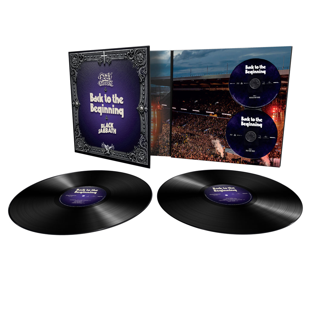 OZZY OSBOURNE & BLACK SABBATH 'BACK TO THE BEGINNING' HALF-SPEED LP + BLU-RAY