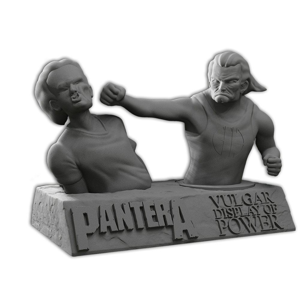 PANTERA: VULGAR DISPLAY OF POWER PUNCHING RESIN STATUE - LTD. 1000