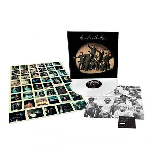 PAUL MCCARTNEY & WINGS 'BAND ON THE RUN' LP - LTD. - WHITE