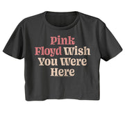 PINK FLOYD - WISH YOU WERE HERE TEXT LADIES SHIRT
