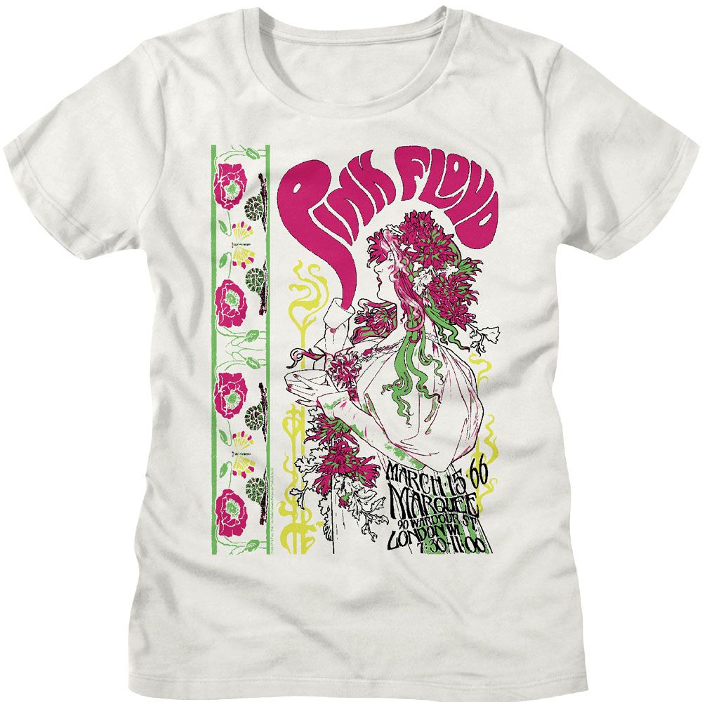 PINK FLOYD - PSYCHADELIC TEA LADIES SHIRT