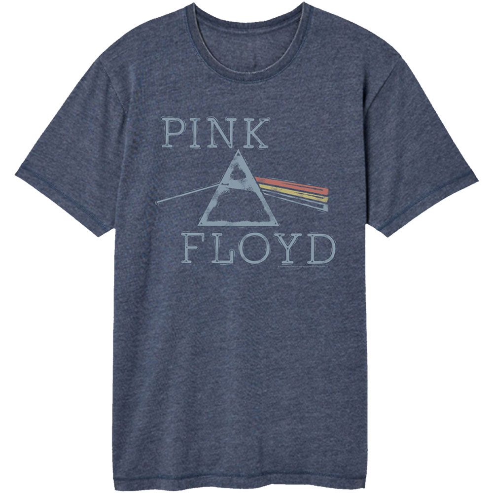 PINK FLOYD - DISTRESSED PRISM SHIRT