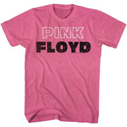 PINK FLOYD - PINK WHITE OUTLINE SHIRT
