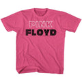 PINK FLOYD - PINK WHITE OUTLINE TODDLER SHIRT