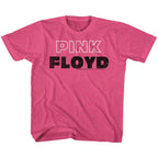 PINK FLOYD - PINK WHITE OUTLINE TODDLER SHIRT