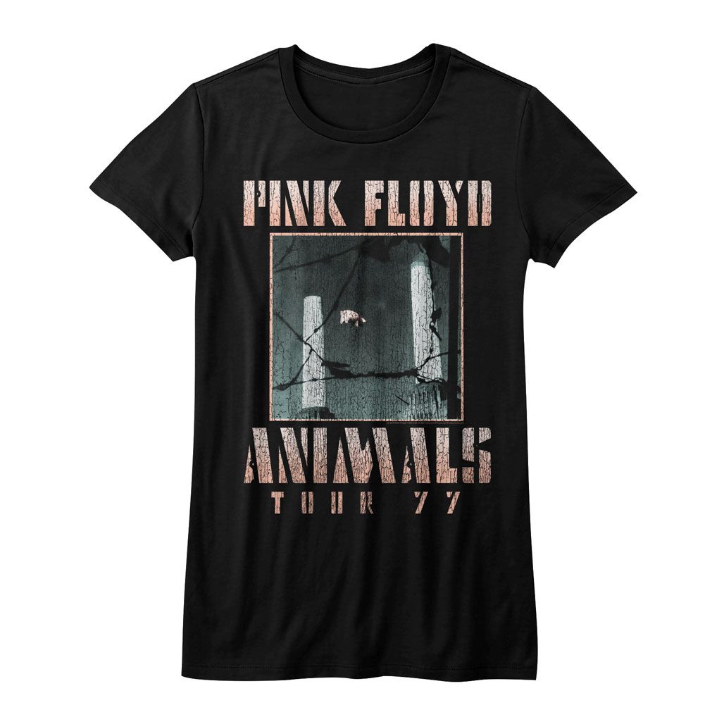 PINK FLOYD - ANIMALS TOUR 77 LADIES SHIRT