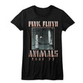 PINK FLOYD - ANIMALS TOUR 77 LADIES SHIRT