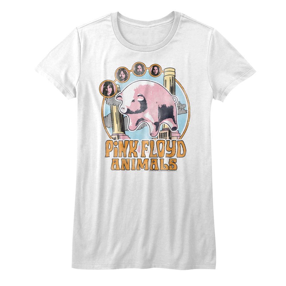 PINK FLOYD - CIRCLE PIG LADIES SHIRT