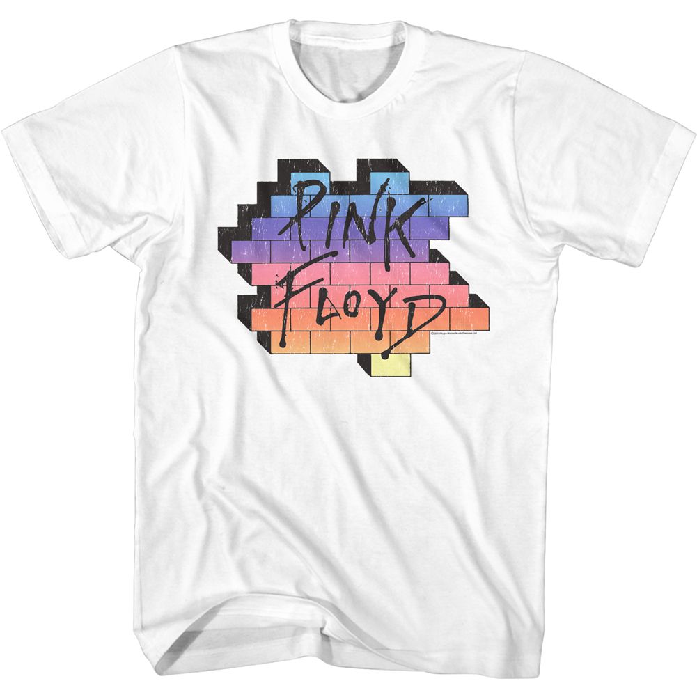 PINK FLOYD - RAINBOW WALL SHIRT