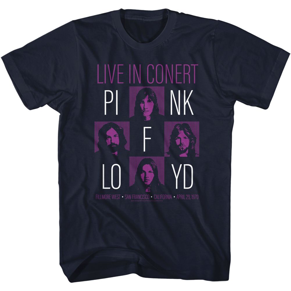 PINK FLOYD - LIVE IN CONCERT SHIRT