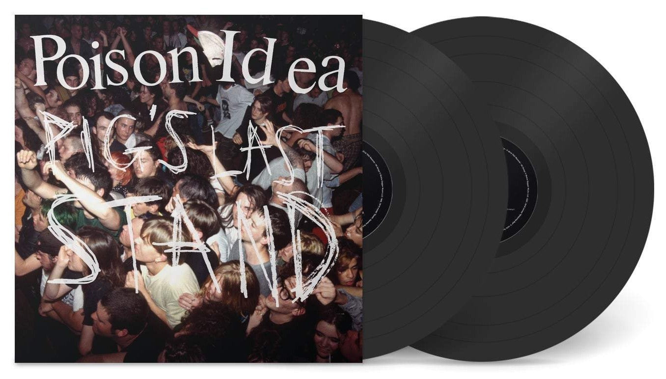 POISON IDEA 'PIG'S LAST STAND' 2LP + DVD & POSTER