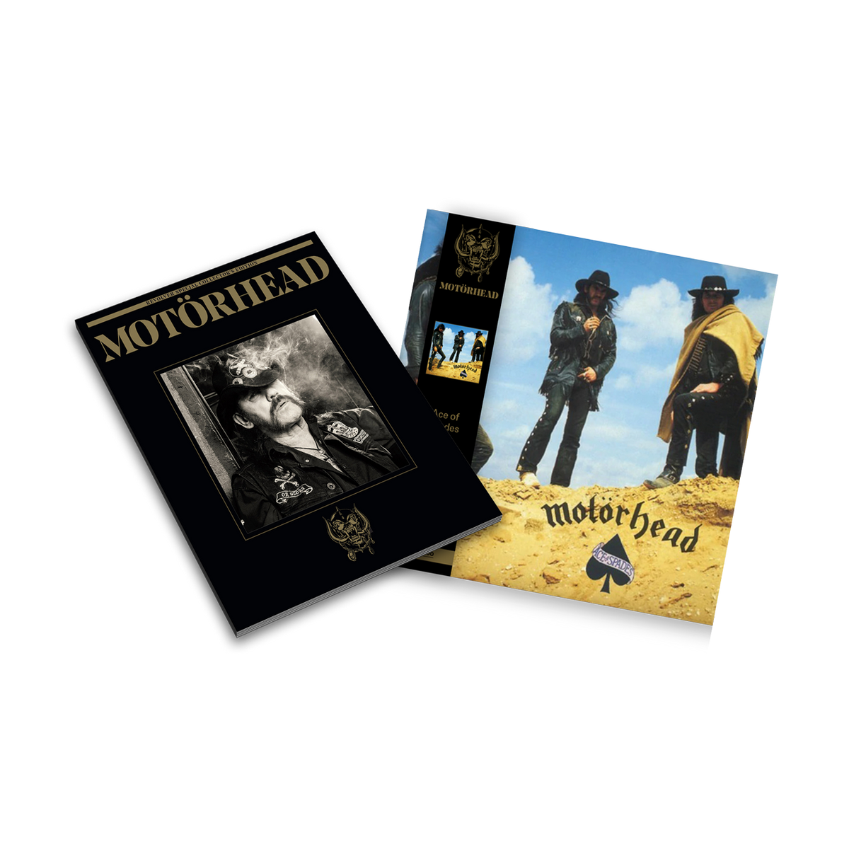 MOTÖRHEAD 'ACE OF SPADES' COLOR SWIRL LP + REVOLVER SPECIAL COLLECTOR'S EDITION MAGAZINE