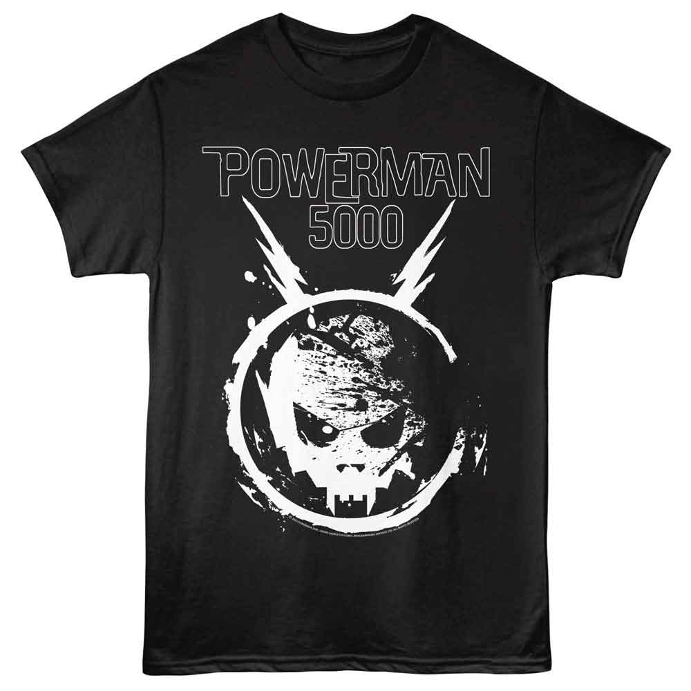 POWERMAN 5000 - SPACE SKULL LOGO SHIRT