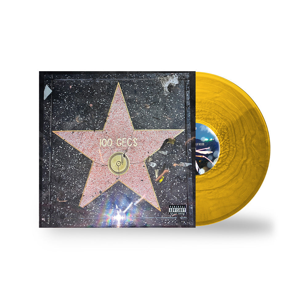 100 GECS 'HOLLYWOOD BABY' LP - LTD. - GOLD ETCHED