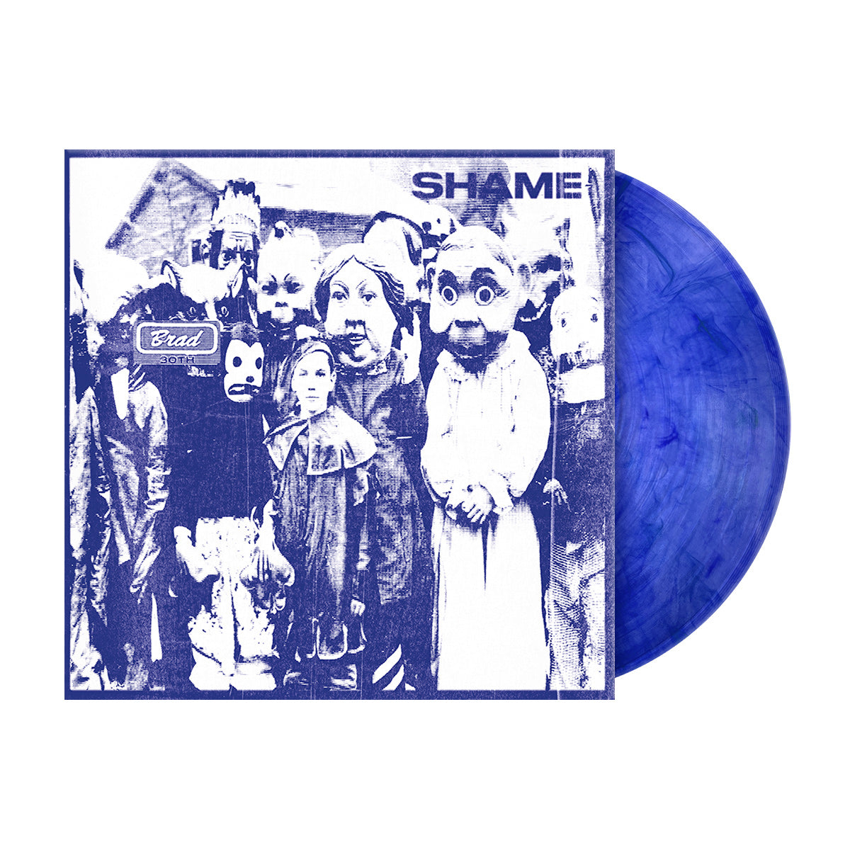 BRAD 'SHAME' 30TH ANNIVERSARY LP - LTD. 500 - BLUE SWIRL