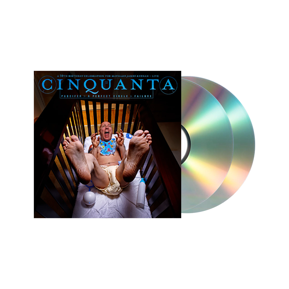 MAYNARD JAMES KEENAN ‘CINQUANTA’ 2CD - FT. PUSCIFER, A PERFECT CIRCLE, AND FAILURE