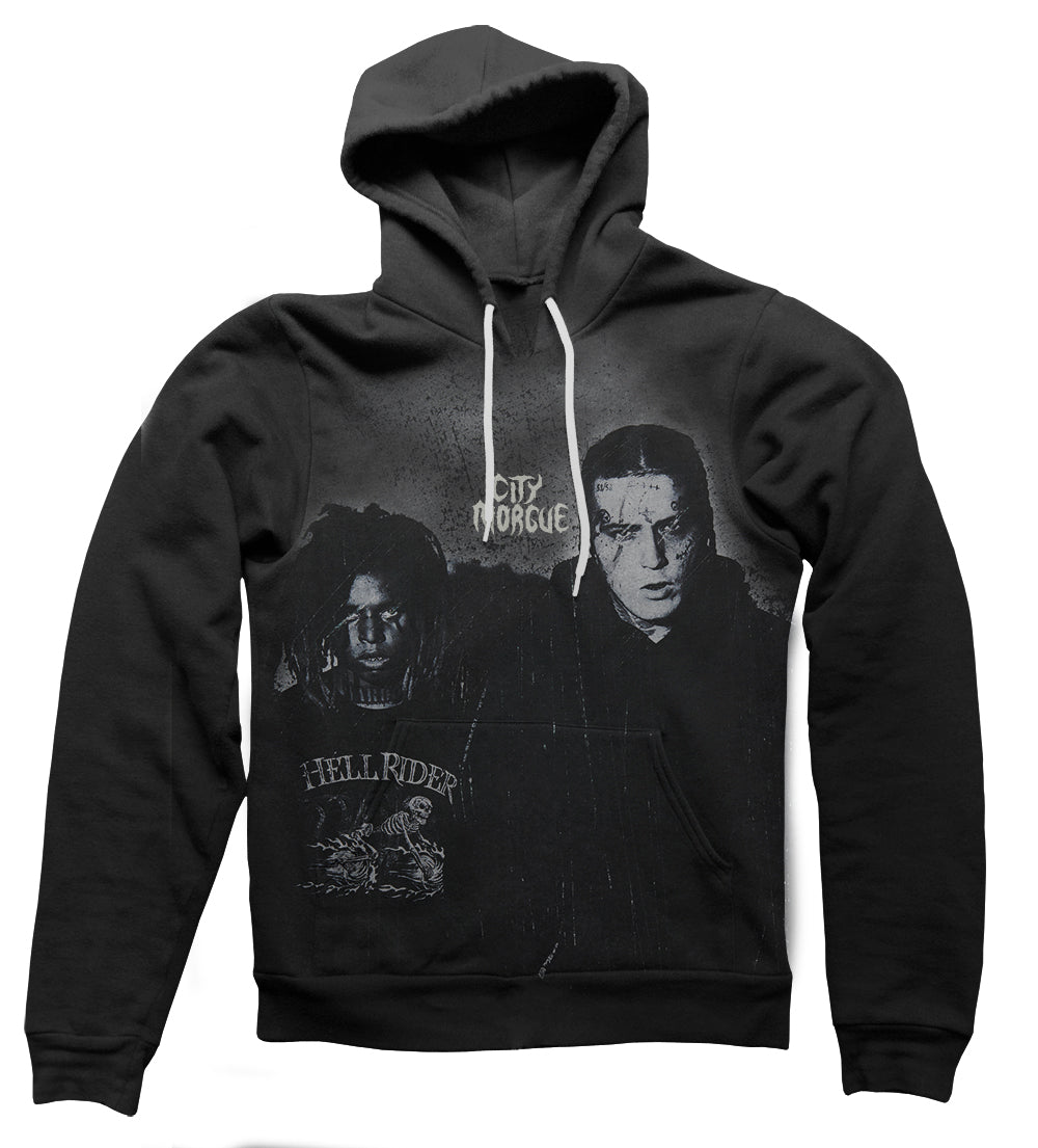 REVOLVER & INKED x CITY MORGUE "HELL OR HIGHWATER" BUNDLE W/ DOUBLE MAGAZINE SLIPCASE + LP + HOODIE - LTD. 100