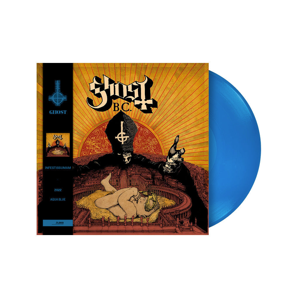GHOST ‘INFESTISSUMAM’ LP - ACQUA BLUE + GHOST x REVOLVER SPECIAL COLLECTOR'S EDITION