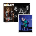GOLDMINE MAGAZINE:  OCT/NOV 2022 ISSUE ALT COVER FEATURING THE ROLLING STONES - HAND-NUMBERED SLIPCASE & PHOTO PRINT