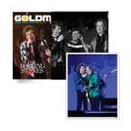 GOLDMINE MAGAZINE:  OCT/NOV 2022 ISSUE ALT COVER FEATURING THE ROLLING STONES - HAND-NUMBERED SLIPCASE & PHOTO PRINT