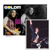 GOLDMINE MAGAZINE: JUNE/JULY 2022 ISSUE FEATURING KIRK HAMMETT ALT COVER HAND-NUMBERED SLIPCASE & PHOTO PRINT