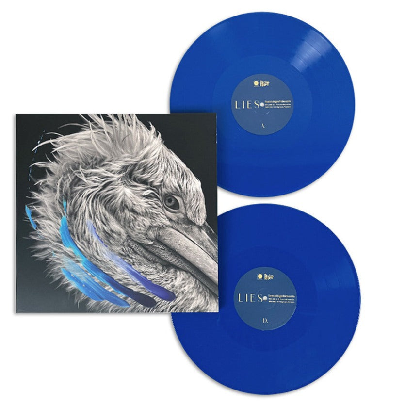 LIES (MIKE & NATE KINSELLA) ‘LIES’ 2LP - EXCLUSIVE - LTD. 250 - DARK BLUE