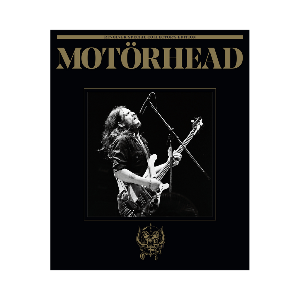 MOTÖRHEAD 'NO SLEEP 'TIL HAMMERSMITH' LP + REVOLVER SPECIAL COLLECTOR'S EDITION MAGAZINE - COLORED SWIRL