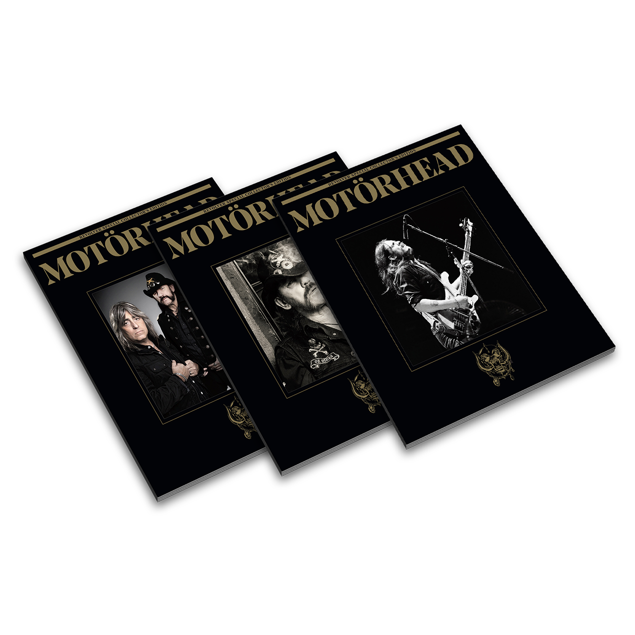 REVOLVER x MOTÖRHEAD: SPECIAL COLLECTOR'S EDITION MAGAZINE (3 different covers)
