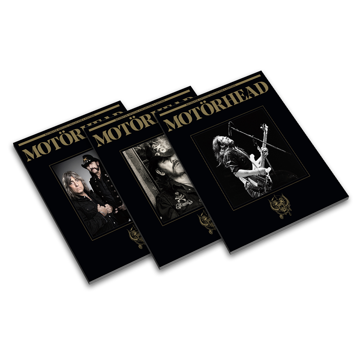 REVOLVER x MOTÖRHEAD: SPECIAL COLLECTOR'S EDITION MAGAZINE (3 DIFFERENT COVERS)