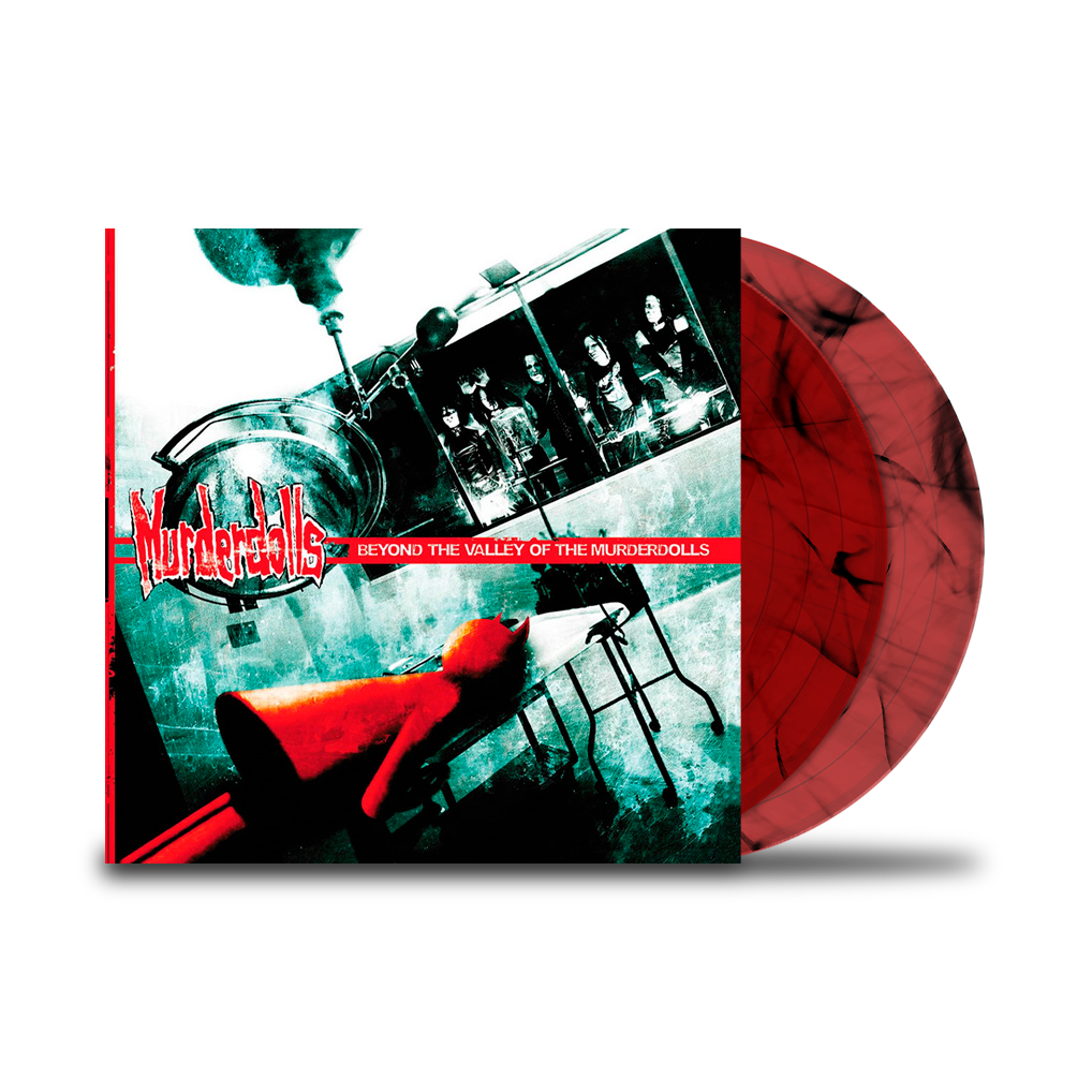 MURDERDOLLS ‘BEYOND THE VALLEY OF THE MURDERDOLLS’ 2LP - LTD. 300 - TRANSPARENT RED/BLACK SMOKE