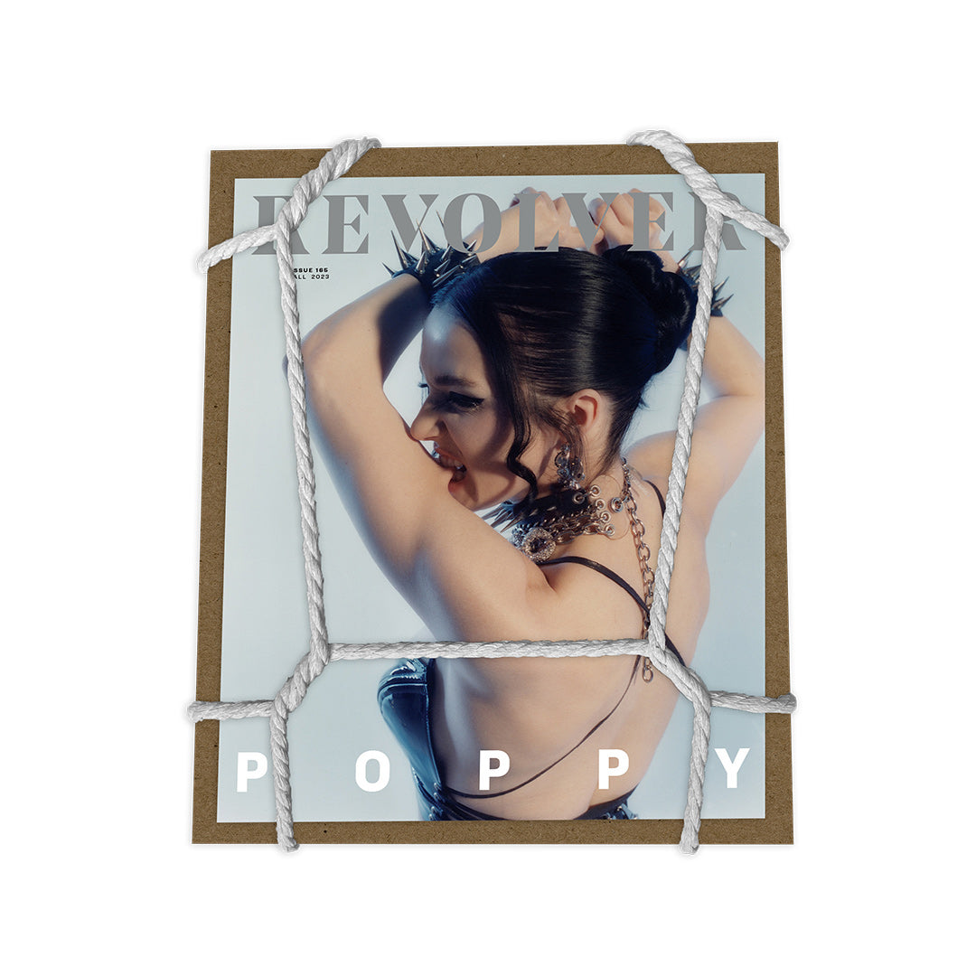 POPPY x REVOLVER + ALTERNATIVE PRESS BUNDLE – 2023 FALL ISSUE W/ 'ZIG' LP - EXCLUSIVE - LTD. 500 - BABY BLUE/TRANSPARENT RED/GALAXY