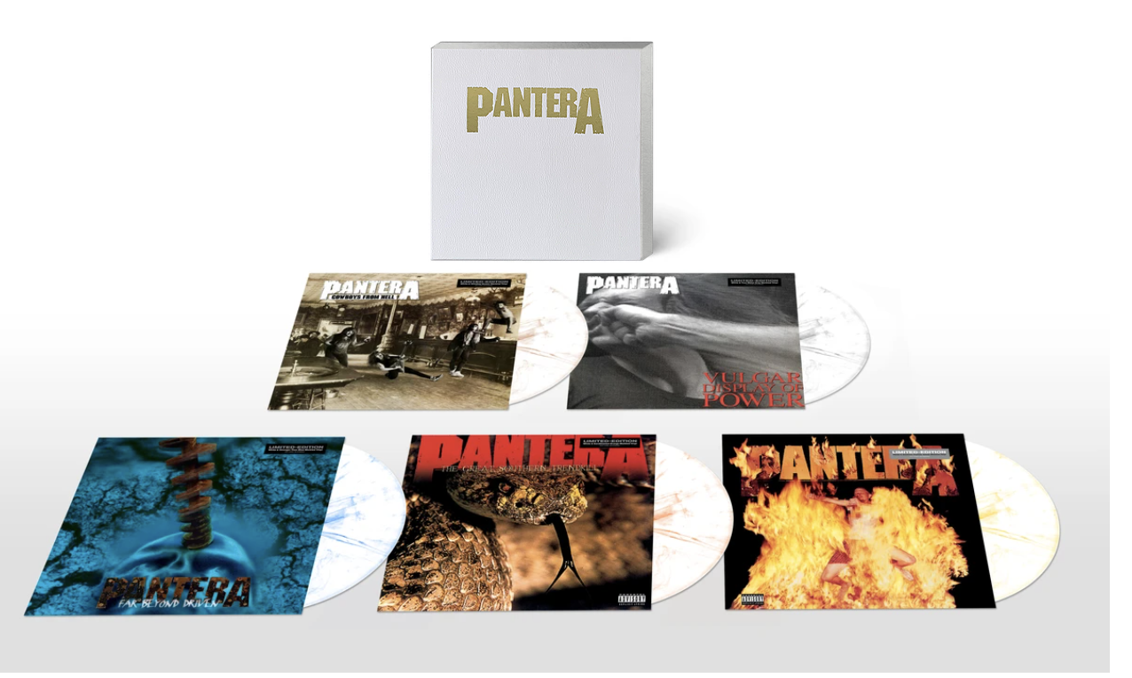 PANTERA – COLLECTOR'S EDITION SET IN WHITE – ONLY 50 MADE – Veeps Inc