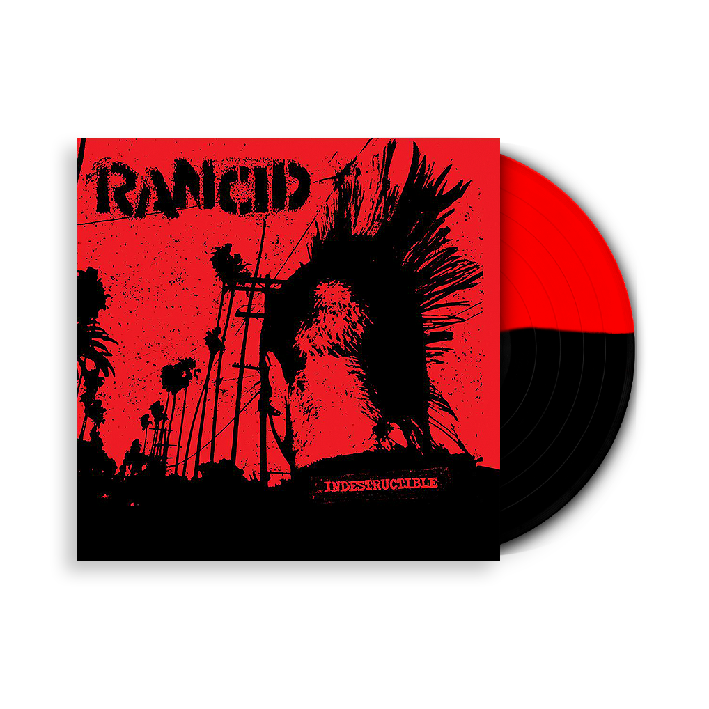 RANCID ‘INDESTRUCTIBLE’ LP - EXCLUSIVE - LTD. 300 - RED/BLACK