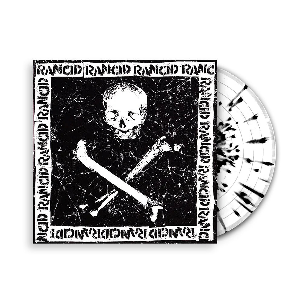 RANCID ‘RANCID’ LP - EXCLUSIVE - LTD. 250 - WHITE/BLACK/SPLATTER