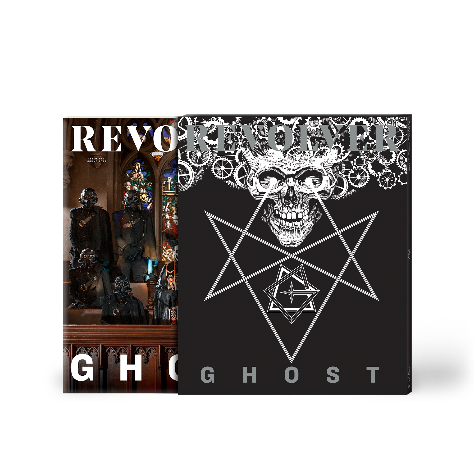 REVOLVER x GHOST SPRING 2022 ISSUE HAND-NUMBERED SILKSCREENED SLIPCOVER + 'IMPERA' MAGENTA LP & EXCLUSIVE T-SHIRT - LTD. 500