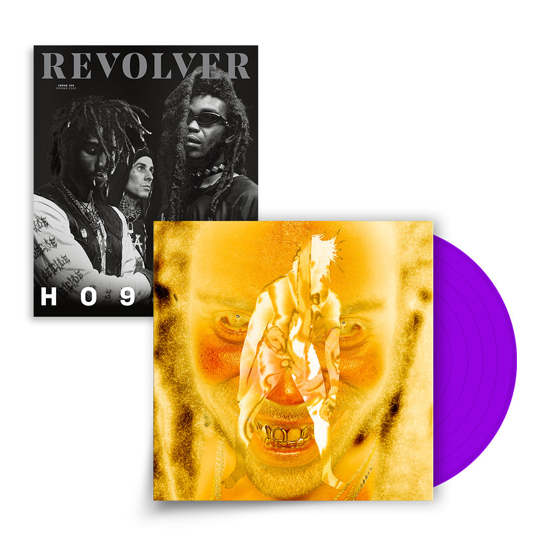 REVOLVER x HO99O9 SPRING 2022 ISSUE W/ 'SKIN' LP - EXCLUSIVE - LTD. 100 - VIOLET