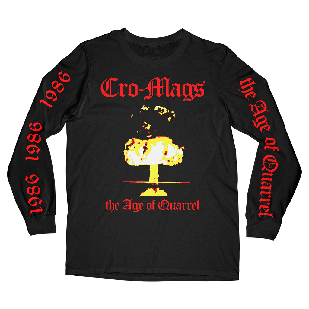 The HARD Times x CRO-MAGS 35th Anniversary Limited Edition Numbered Long Sleeve T-shirt
